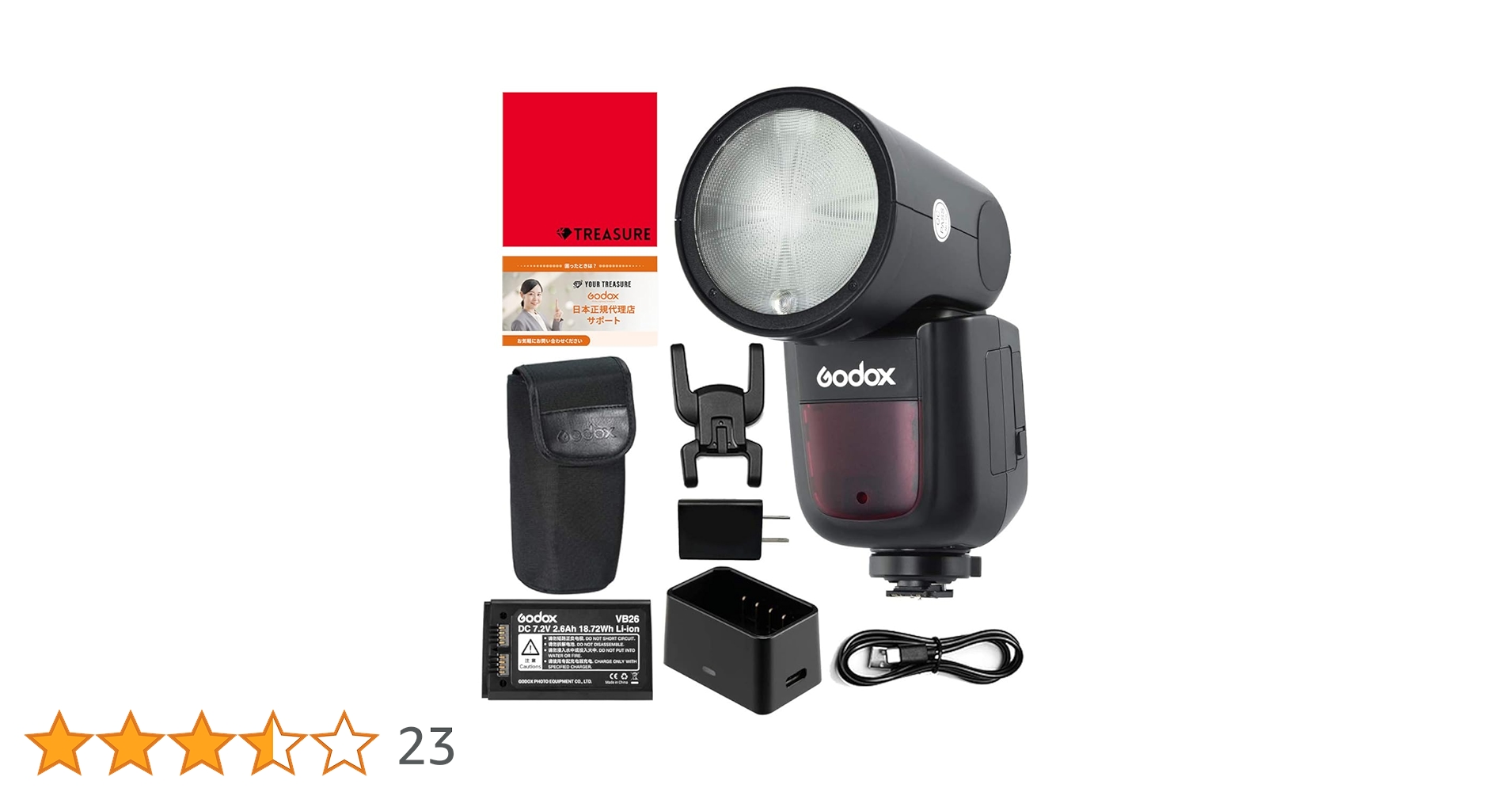 SONY - 【新品同様】Godox V1s &amp; XProsセット　ソニー用 Amazon | Godox V1Pro-S ラウンドヘッドカメラフラッシュ TTL